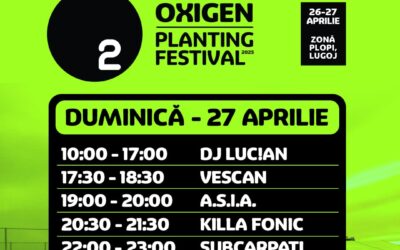 Program Oxigen Planting Festival Lugoj